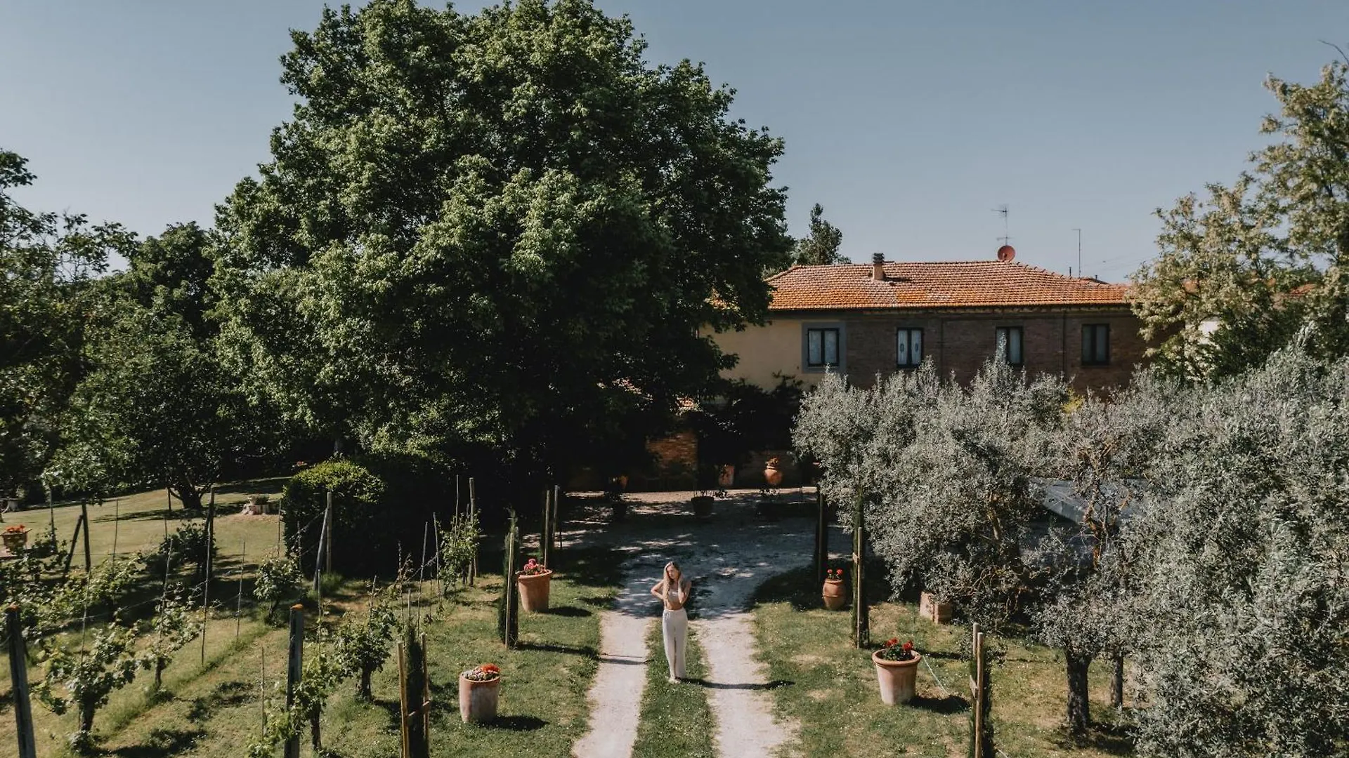 ヴィラ Podere Biagio Valiano イタリア